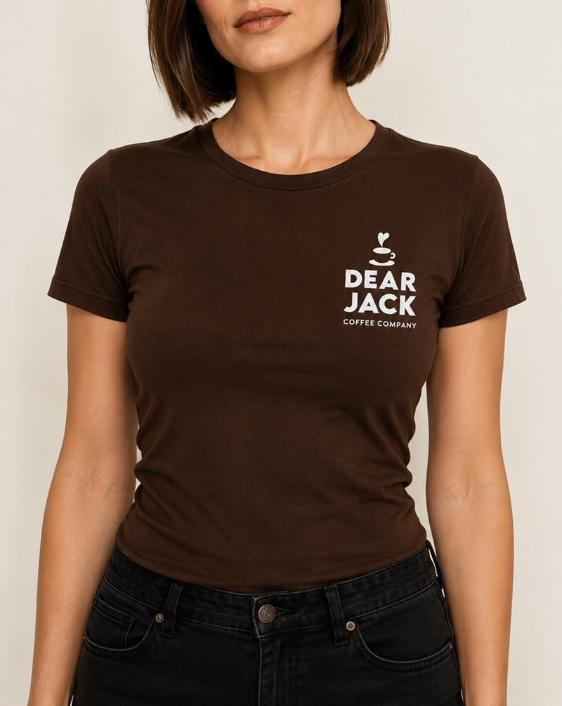 Dear Jack Coffe Signature Tee - Women
